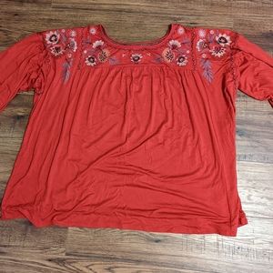 Knox rose blouse